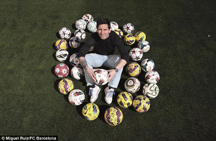 Here Are All 48 Balls Lionel Messi Scored a Hat Trick With 2007
